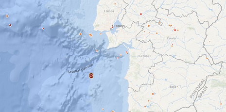 Portugal Acorda em Sobressalto com Sismo de 5,3 na Escala de Richter ao Largo de Sines