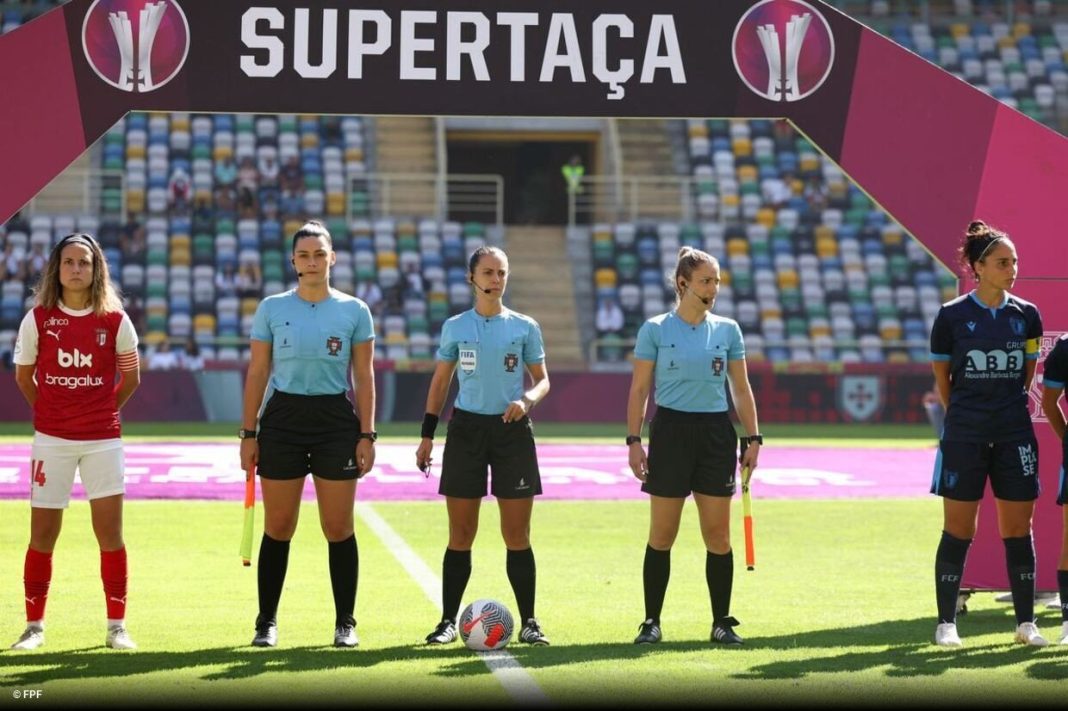 Teresa Oliveira Arbitra Final da Supertaça Feminina Entre Benfica e Sporting